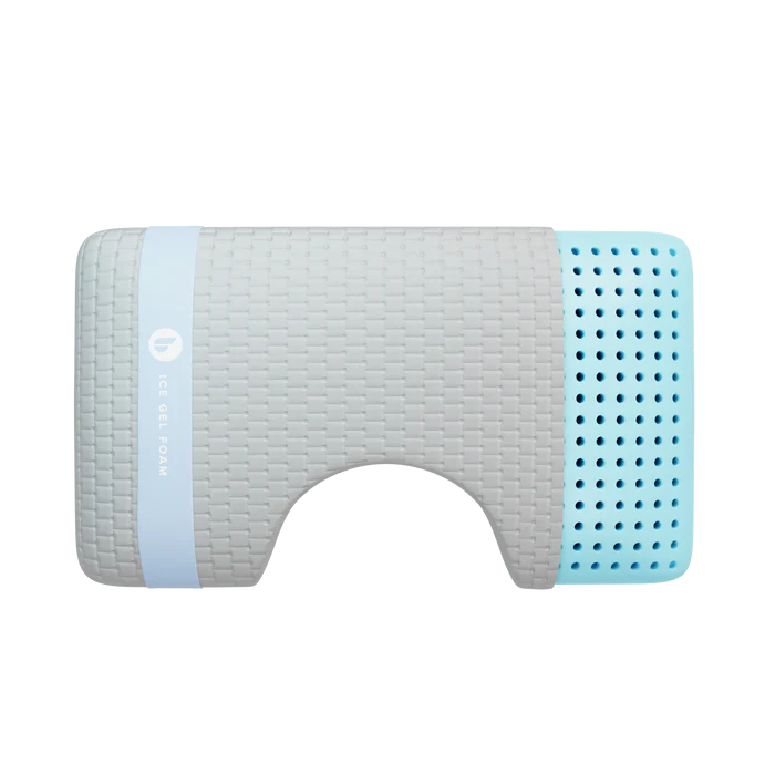 Blu Sleep Ice Gel Memory Foam Pillow | Cool, Breathable Foam - Image 2