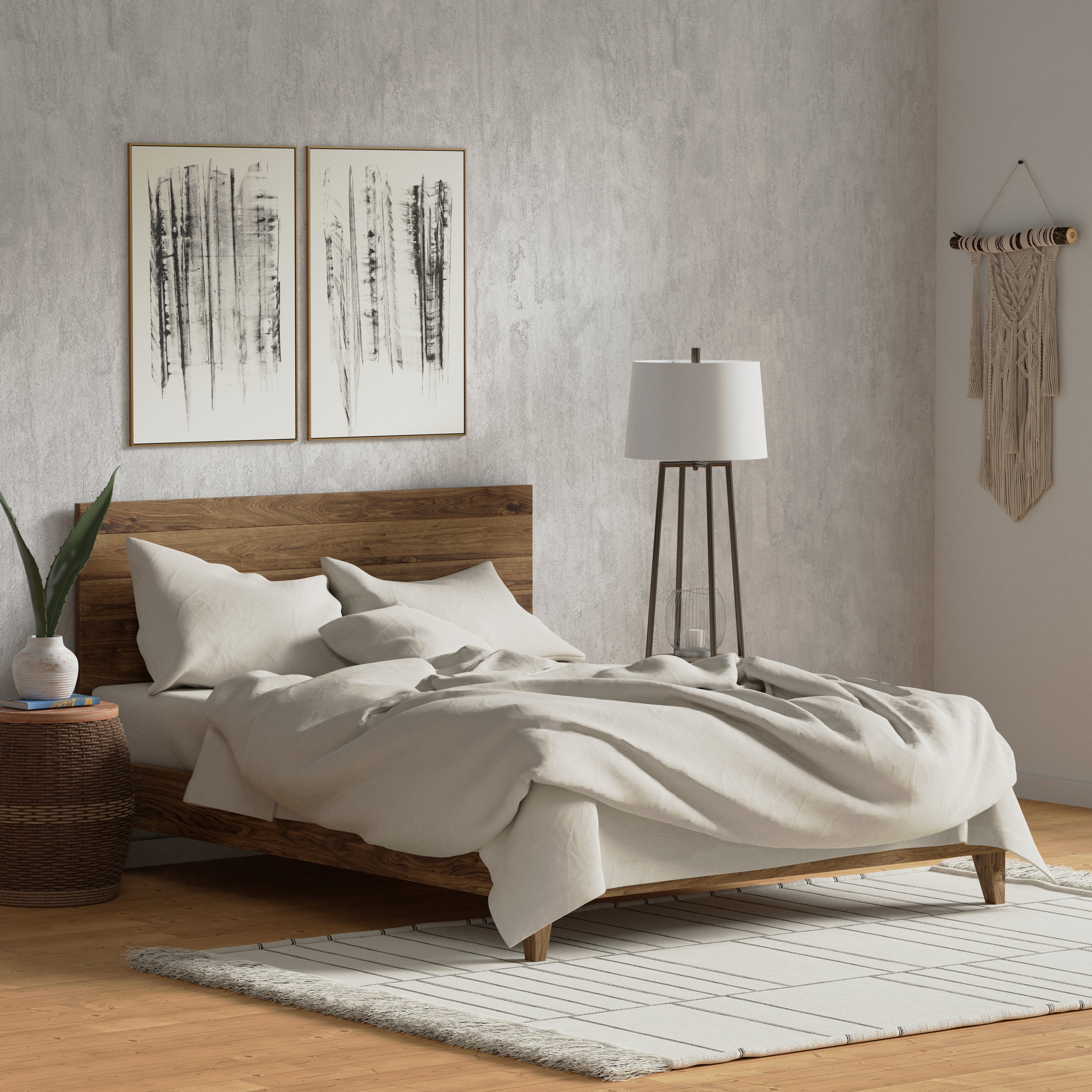 Delilah Home Organic Cotton Duvet Cover - Image 4