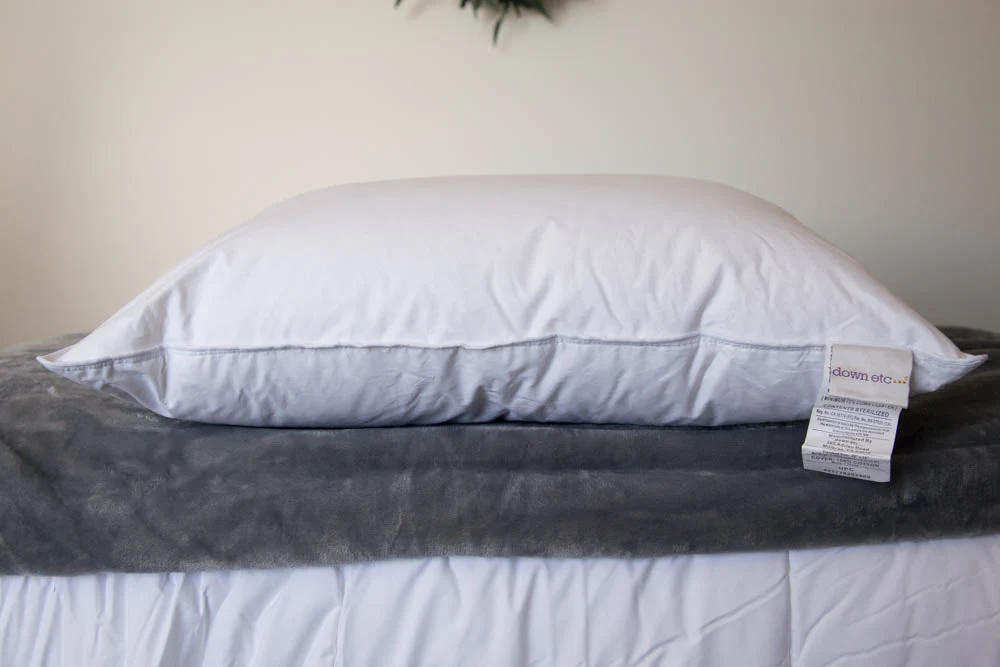 Down Etc. Luxury Goose Down Pillow | Soft Support - Image 3