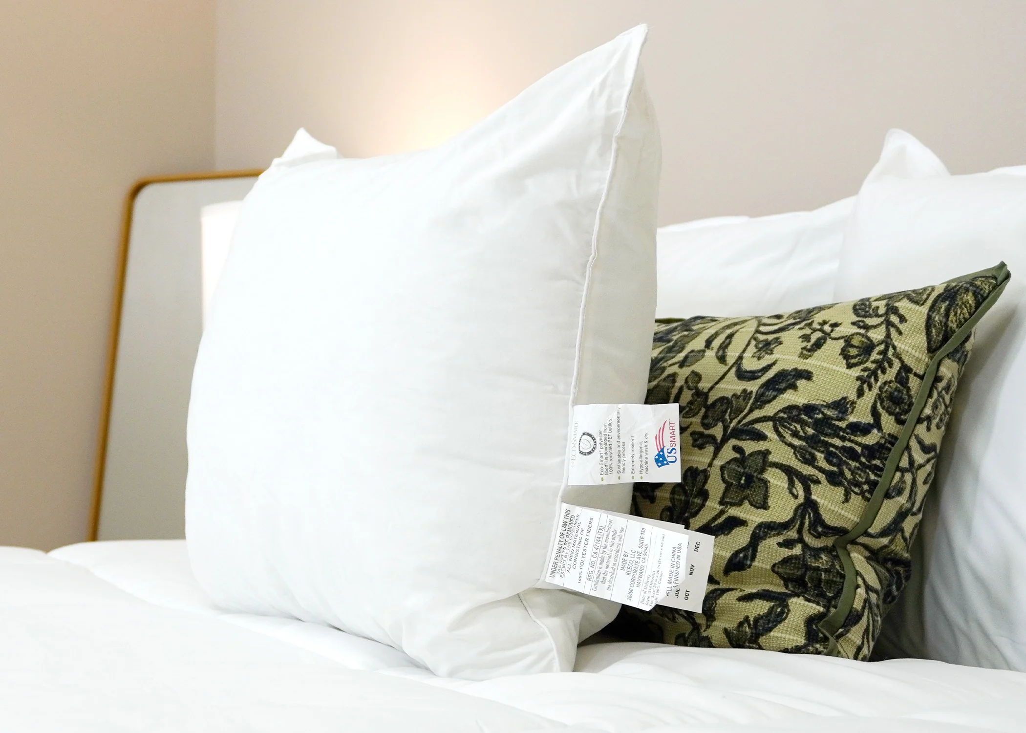 Eco-Smart Down Alternative Pillow | Made in USA - Image 2