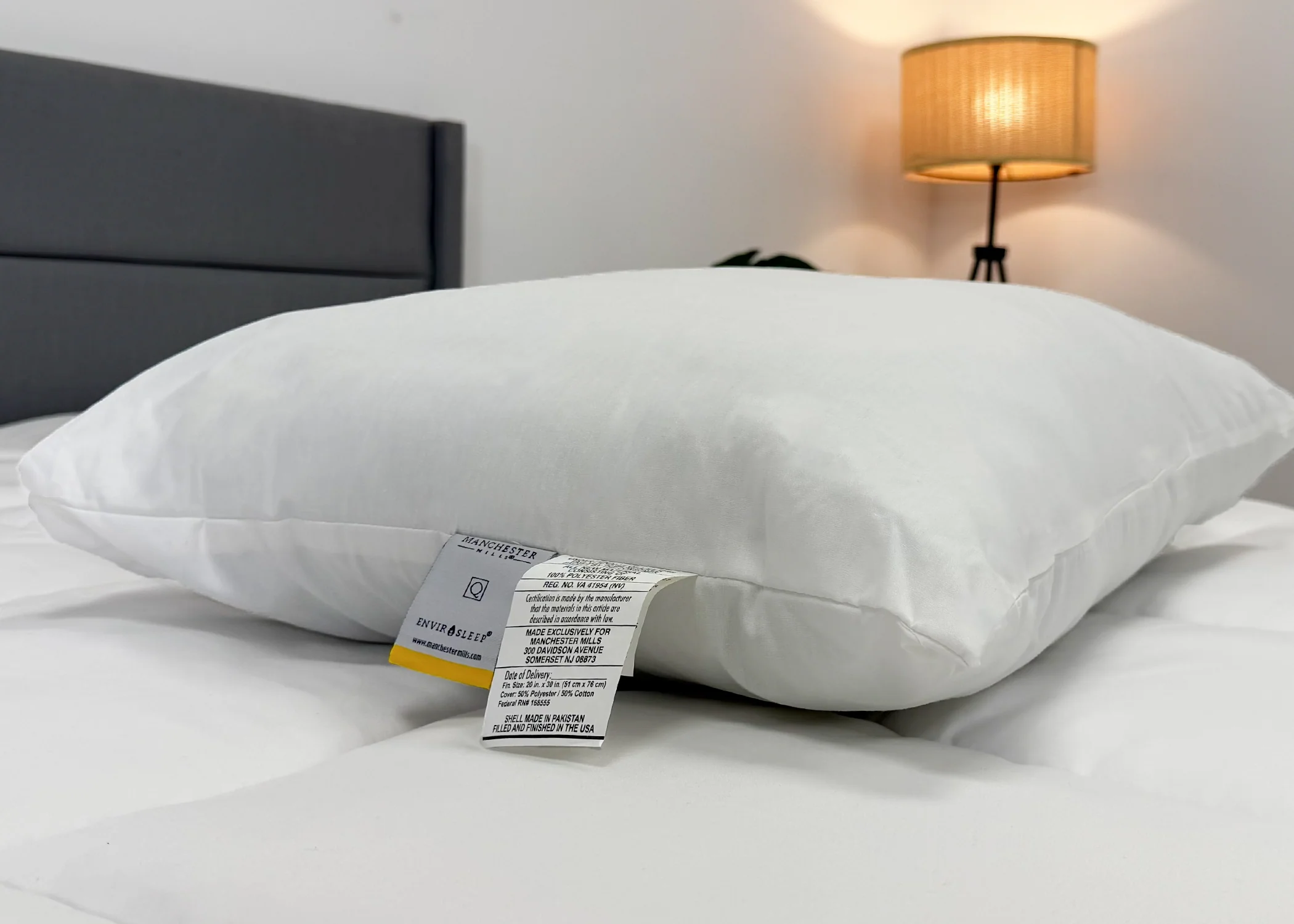 Envirosleep Gold Plus Pillow | Firm Polyester Fiber Fill - Image 5