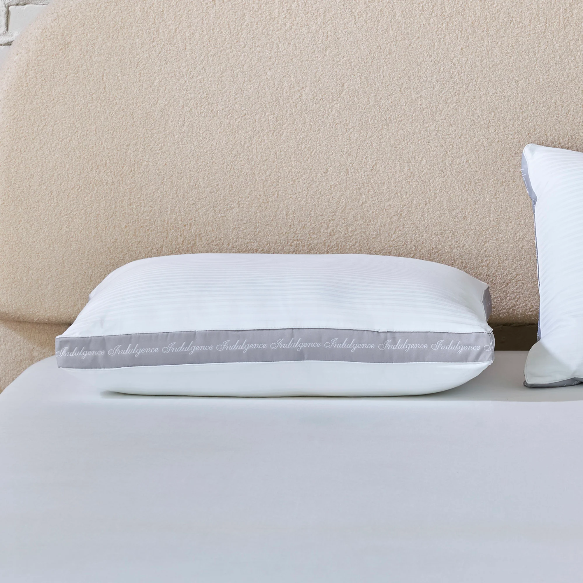 Indulgence® Synthetic Down Pillow | Side Sleeper - Image 2