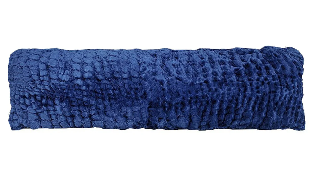Pillowtex Body Pillow Cover | Colorful Plush Faux Fur - Image 7