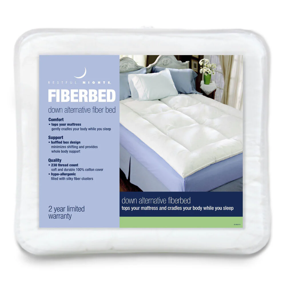 Final Sale: Restful Nights Down Alternative Fiber Bed - Image 2