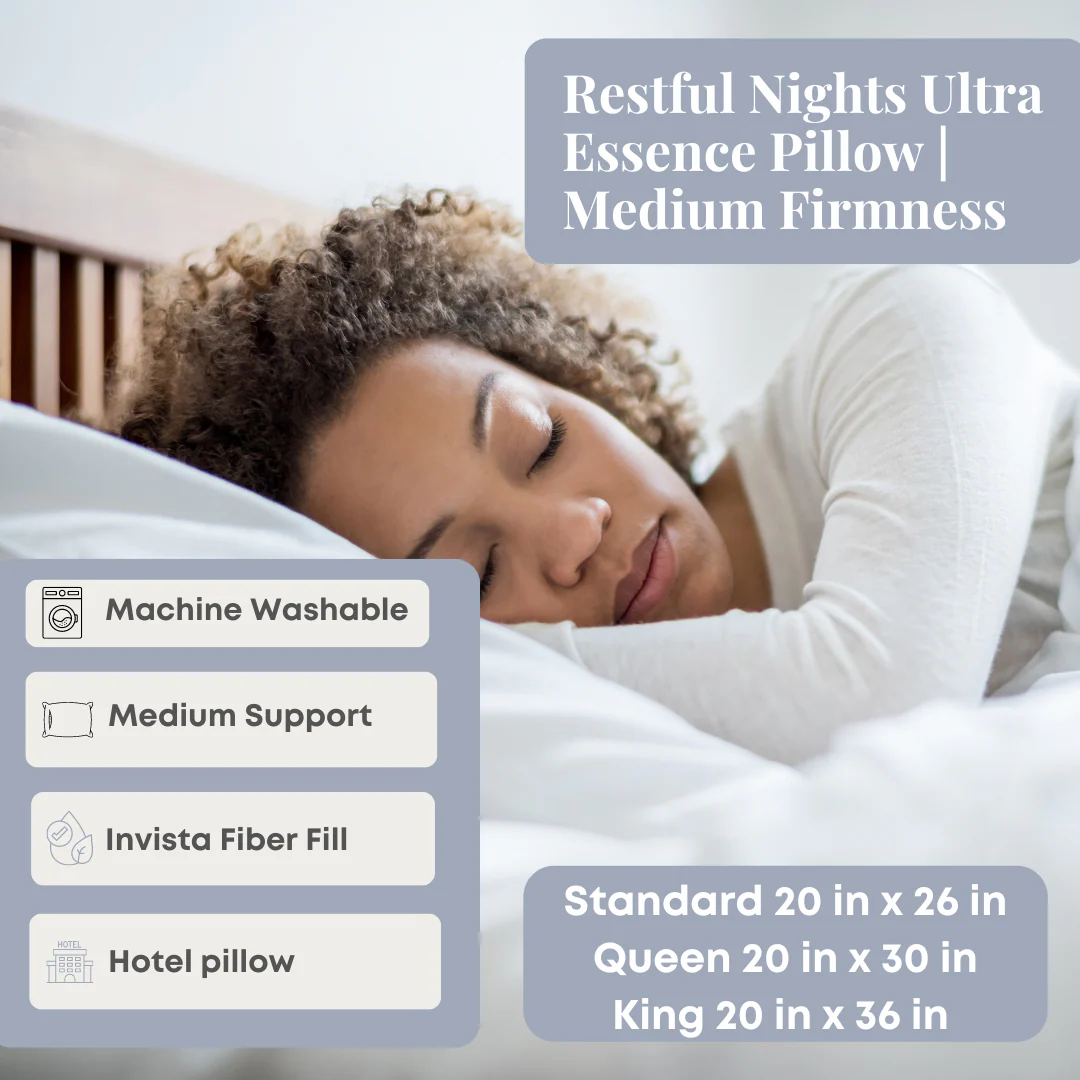 Restful Nights Ultra Essence Pillow | Medium Firmness - Image 2
