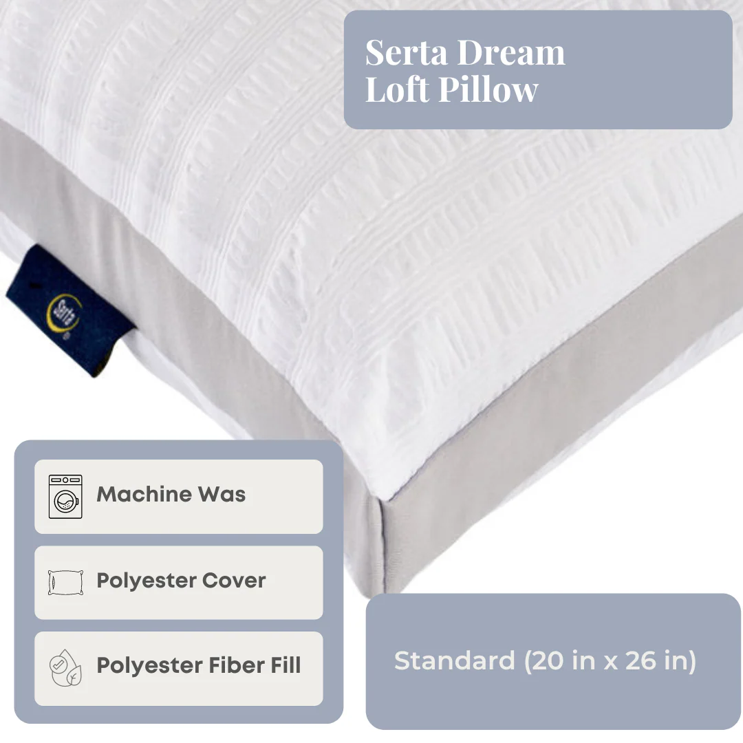 Serta Dream Loft Pillow - Image 2